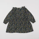Vertbaudet - robe vert, jaune - 3 ans