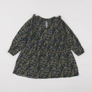 Vertbaudet - robe vert, jaune - 3 ans