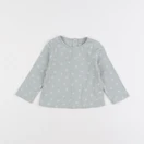 Vertbaudet - tee-shirt vert - 6 mois