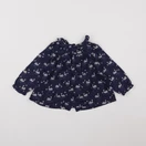 Boutchou - blouse bleu, blanc - 12 mois