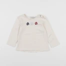 IKKS - tee-shirt beige - 12 mois