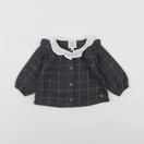 Carrément Beau - blouse gris - 6 mois