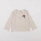 Vertbaudet - tee-shirt beige - 2 ans