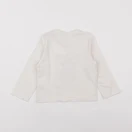 Vertbaudet - tee-shirt beige - 2 ans