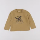 Vertbaudet - tee-shirt jaune - 12 mois