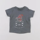 Vertbaudet - tee-shirt gris - 3 mois