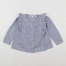 Vertbaudet - blouse bleu - 2 ans