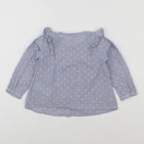 Vertbaudet - blouse bleu - 2 ans