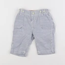 H&M - short blanc, bleu - 9/12 mois