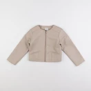 Tape à l'oeil - veste simili cuir beige - 4 ans
