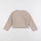 Tape à l'oeil - veste simili cuir beige - 4 ans
