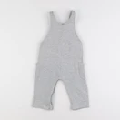 Vertbaudet - salopette gris - 12 mois