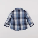La Redoute - chemise blanc, bleu - 6 mois