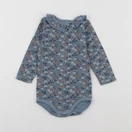 Petit Bateau - body à col bleu - 12 mois
