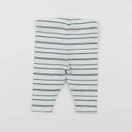 Vertbaudet - legging blanc, bleu - 1 mois