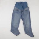 H&M - jean grossesse bleu - s