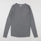 H&M - tee-shirt grossesse gris - m