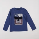 IKKS - tee-shirt bleu - 8 ans