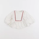 Tape à l'oeil - blouse blanc - 3 mois