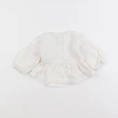 Tape à l'oeil - blouse blanc - 3 mois