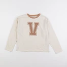 Vertbaudet - tee-shirt beige - 10 ans