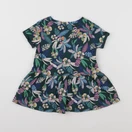 Vertbaudet - robe vert - 2 ans