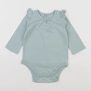 GAP - body bleu, argent - 3/6 mois