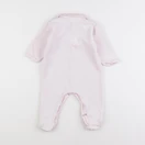 Petit Bateau - pyjama velours rose - 9 mois