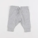 H&M - sarouel gris - 0/1 mois
