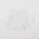 Boutchou - blouse blanc - 3 mois