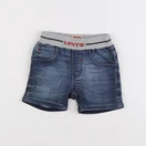 Levi's - short bleu - 12 mois