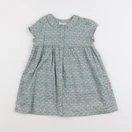 Boutchou - robe vert - 12 mois