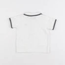 IKKS - polo blanc - 6 mois