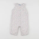 Jacadi - combinaison doublé, liberty multicolore - 12 mois