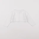 Jacadi - gilet court blanc - 18 mois