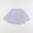 Zara - blouse bleu - 12/18 mois