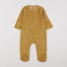 Vertbaudet - pyjama velours jaune - 12 mois