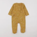 Vertbaudet - pyjama velours jaune - 12 mois