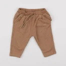 Vertbaudet - pantalon marron - 9 mois