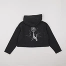 IKKS - pull imprimé au dos gris - 10 ans