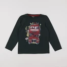 Vertbaudet - tee-shirt vert - 8 ans