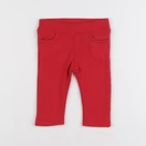 Petit Bateau - pantalon rouge - 3 mois