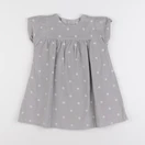 Boutchou - robe gris - 12 mois