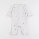 Vertbaudet - pyjama velours blanc - 3 mois