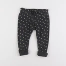 Petit Bateau - legging gris - 6 mois