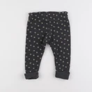 Petit Bateau - legging gris - 6 mois