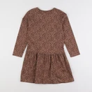 Vertbaudet - robe marron - 6 ans