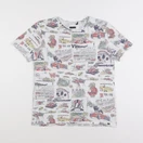 IKKS - tee-shirt multicolore - 14 ans