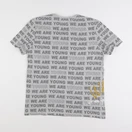 IKKS - tee-shirt gris - 14 ans