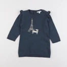 Vertbaudet - robe bleu - 18 mois